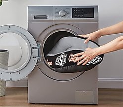 ShopInstaPets Oklahoma State Cowboys Donut Plush Dog Bed slide 2 of 4