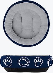 ShopInstaPets Penn State Nittany Lions Donut Plush Dog Bed