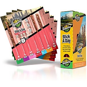 PetBeing Stick a Day 7-in-1 Daily Salmon Chew Supplement for Cats, 28 count
