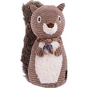 Pendleton Plush Squirrel Dog Toy, Brown, Large/X-Large