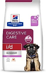 Hill’s Prescription Diet i/d Digestive Care Chicken Flavor Dry Puppy Food, 8.5-lb bag