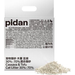 Pidan Cassava & Tofu Cat Litter, 5.29-lb bag, 1 count