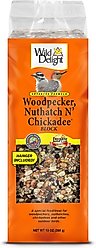 Wild Delight Woodpecker Nut Bar Bird Food, 10-oz bag