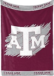 ShopInstaPets Texas A&M Aggies Plush Dog Blanket, 50 x 60-in