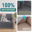 Show in main carousel: H.VERSAILTEX Waterproof Non-Skid Furniture Cover, Grey, Small slide 4 of 8