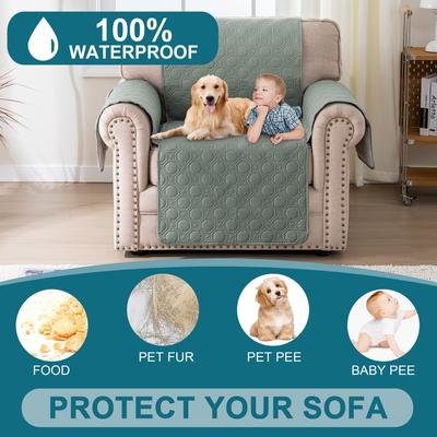 Show full view: H.VERSAILTEX Waterproof Non-Skid Furniture Cover, Lily Pad, Small slide 2 of 9