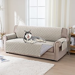 H.VERSAILTEX Waterproof Non-Skid Furniture Cover, French Oak, Large