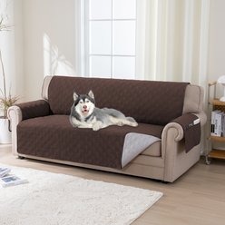 H.VERSAILTEX Waterproof Non-Skid Furniture Cover, Brown, Large