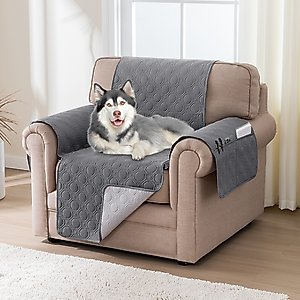H.VERSAILTEX Waterproof Non-Skid Furniture Cover, Grey, Small