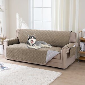 H.VERSAILTEX Waterproof Non-Skid Furniture Cover, Taupe, Large