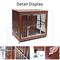 Show in main carousel: RYPetmia Deluxe Dog Crate, Red, 41-in slide 9 of 10