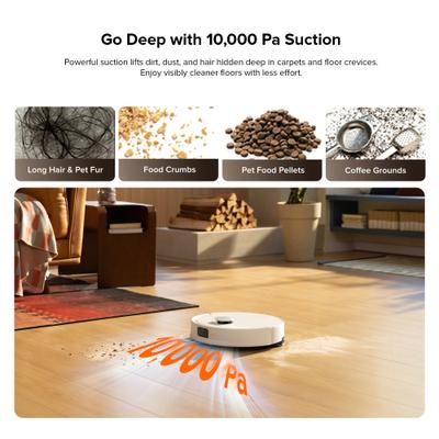 Show full view: Roborock Q10X5+ Robot Vacuum slide 5 of 9