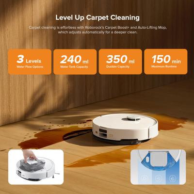 Show full view: Roborock Q10X5+ Robot Vacuum slide 7 of 9