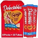 Hartz Delectables Squeeze Up Tuna & Shrimp Lickable Cat Treat, 0.5-oz tube, 32 count