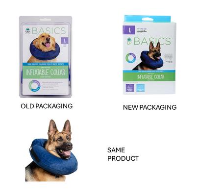 Show full view: CP Basics Inflatable Dog Collar, Large slide 3 of 11