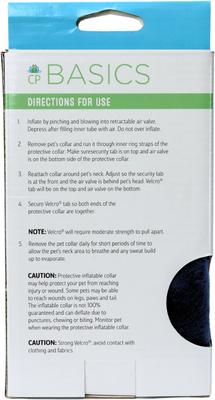 Show full view: CP Basics Inflatable Dog Collar, Medium slide 5 of 11