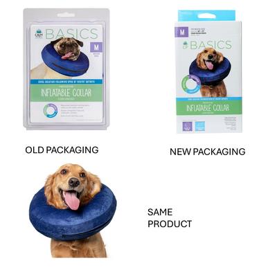 Show full view: CP Basics Inflatable Dog Collar, Medium slide 3 of 11