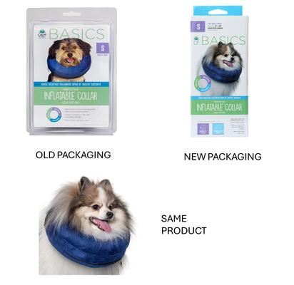 Show full view: CP Basics Inflatable Dog Collar, Small slide 3 of 11