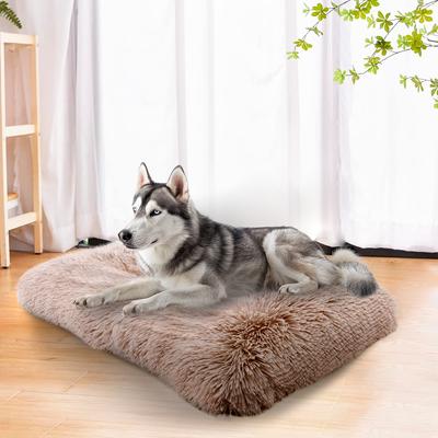 Show full view: Details Tufted Design Calming Blanket/Mat for Cats & Dogs, Taupe, Medium slide 4 of 7