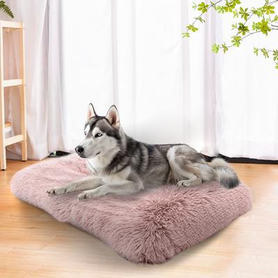 Show full view: Details Tufted Design Calming Blanket/Mat for Cats & Dogs, Pink, Large slide 4 of 7