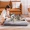 Show in main carousel: Details Tufted Design Calming Blanket/Mat for Cats & Dogs, Ice Gray, Large slide 3 of 7
