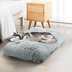 Details Tufted Design Calming Blanket/Mat for Cats & Dogs, Blue, Large slide 2 of 6