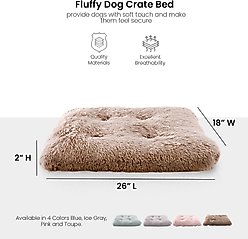 Details Tufted Design Calming Blanket/Mat for Cats & Dogs, Taupe, Medium slide 2 of 6