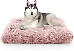 Details Tufted Design Calming Blanket/Mat for Cats & Dogs, Pink, Large
