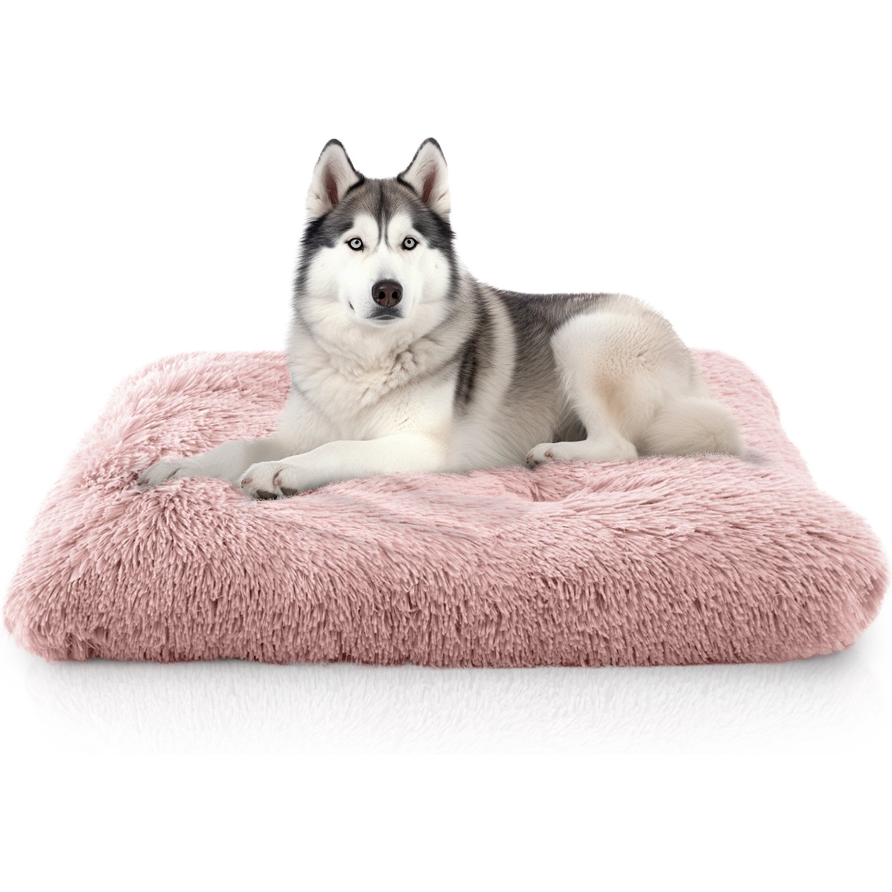 Details Tufted Design Calming Blanket/Mat for Cats & Dogs, Pink, Medium