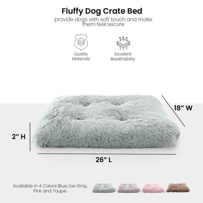 Show full view: Details Tufted Design Calming Blanket/Mat for Cats & Dogs, Blue, Medium slide 5 of 7