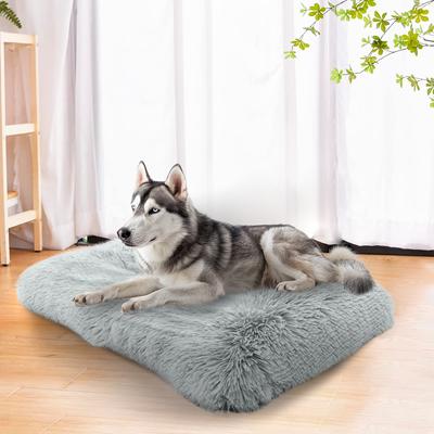 Show full view: Details Tufted Design Calming Blanket/Mat for Cats & Dogs, Blue, Medium slide 4 of 7