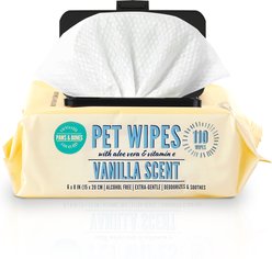 Precious Tails Extra Gentle Dog Grooming Wipes, Vanille Scented, 110 count slide 1 of 9