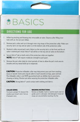 Show full view: CP Basics Inflatable Dog Collar, Large slide 5 of 11