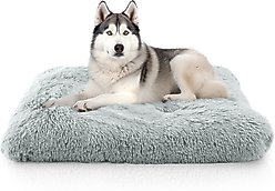 Details Tufted Design Calming Blanket/Mat for Cats & Dogs, Blue, Large