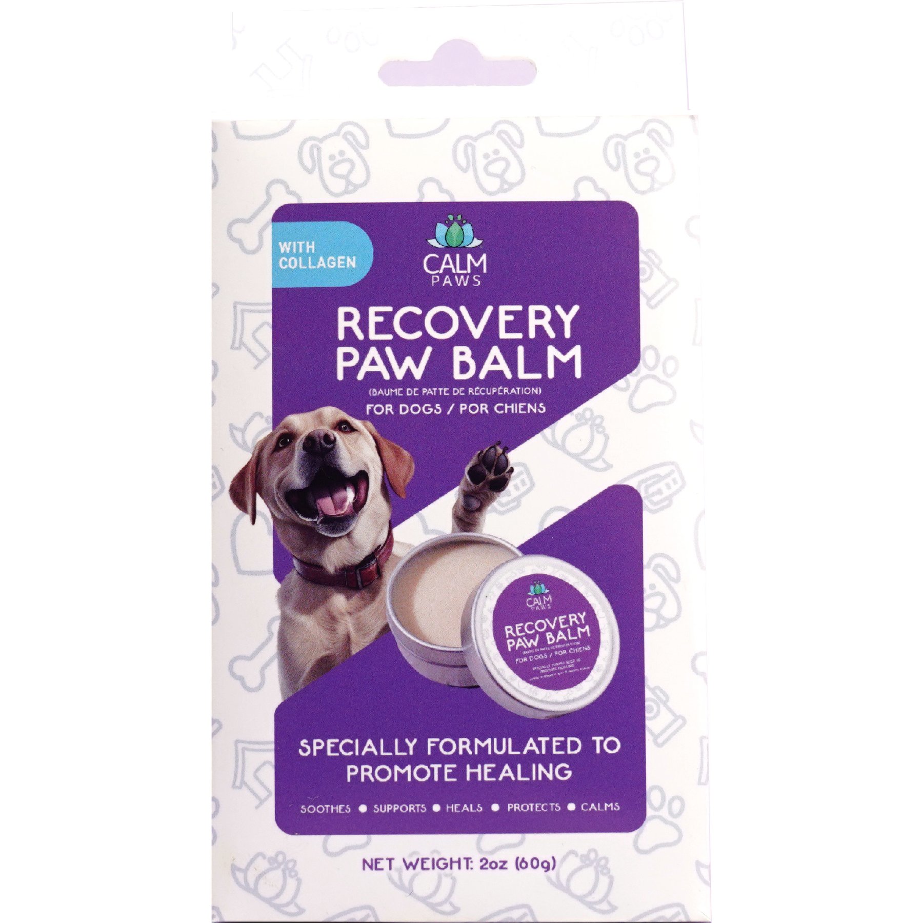 Calm Paws Recovery Healing & Calming Paw Balm, 2-oz