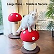 Show in main carousel: Happy & Polly Mushroom Sisal Cat Scratching Post, 2 count slide 4 of 9