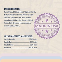 Groovies Tuna Flavor Dental Cat Chews, 1.76-oz bag slide 2 of 7