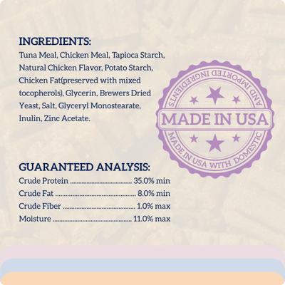 Show full view: Groovies Tuna Flavor Dental Cat Chews, 7.05-oz bag slide 7 of 10