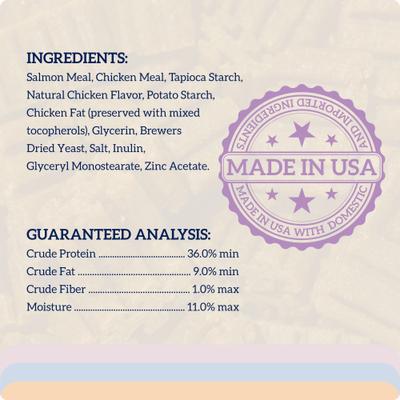 Show full view: Groovies Salmon Flavor Dental Cat Chews, 1.76-oz bag slide 7 of 10