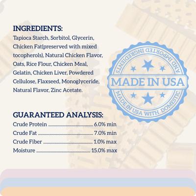 Show full view: Groovies Senior X-Large Chicken Flavor Dental Dog Chews, 4 count slide 7 of 10