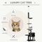 Show in main carousel: jansno Huge 106-in Kitty Activity Center Climbing Toy Cat Tree with Scratching Post, Dark Gray slide 7 of 7