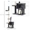Show in main carousel: jansno Huge 106-in Kitty Activity Center Climbing Toy Cat Tree with Scratching Post, Dark Gray slide 5 of 7