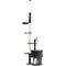 Show in main carousel: jansno Huge 106-in Kitty Activity Center Climbing Toy Cat Tree with Scratching Post, Dark Gray slide 6 of 7