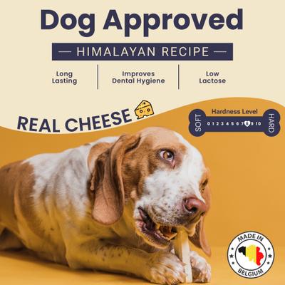 Show full view: Artisanal Paws Belgian Himalayan Cheese Recipe Dog Chew, Small, 4 count slide 5 of 11