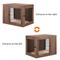 Show in main carousel: Unipaws Furniture Style Dog Crate, Walnut, 38.5- in wide slide 6 of 9