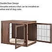 Show in main carousel: Unipaws Furniture Style Dog Crate, Walnut, 38.5- in wide slide 5 of 9