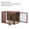 Show in main carousel: Unipaws Furniture Style Dog Crate, Walnut, 38.5- in wide slide 5 of 9