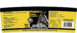 Finish Line Vitamin B1 Blend Muscle & Nerve Care Powder Horse Supplement, 4-lb tub slide 2 of 2