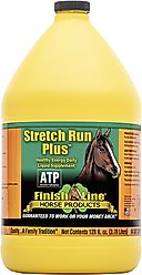 Finish Line Stretch Run Plus Endurance & Recovery Liquid Horse Supplement, 128-fl oz bottle