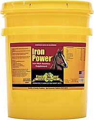 Finish Line Iron Power Apple Flavor Liquid Performance Supplement for Horses, 5-gal bottle slide 1 of 2